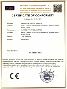 CE- Laser flashlight CE- Laser flashlight